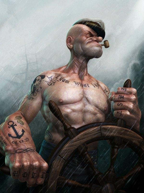 Real Life Popeye
